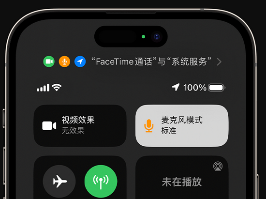 濠江苹果授权维修网点分享iPhone在通话时让你的声音更清晰 