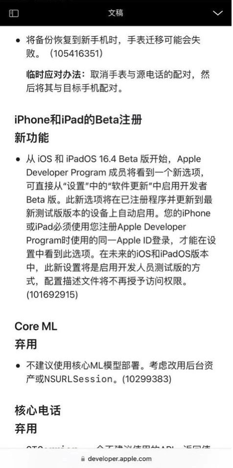 濠江苹果手机维修分享开发者测试版无法通过描述文件安装怎么办 