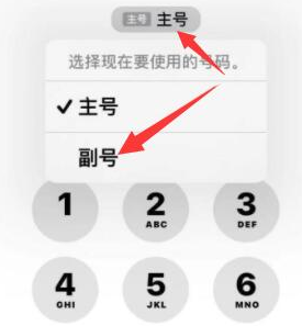 濠江苹果14维修店分享iPhone 14 Pro Max使用副卡打电话的方法 