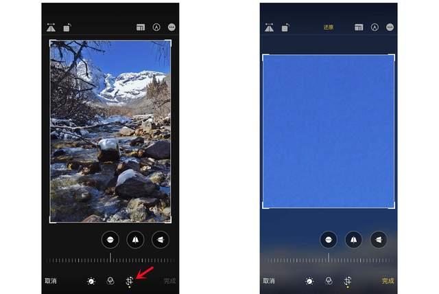 濠江苹果手机维修分享iPhone手机如何使用裁剪功能隐藏照片 