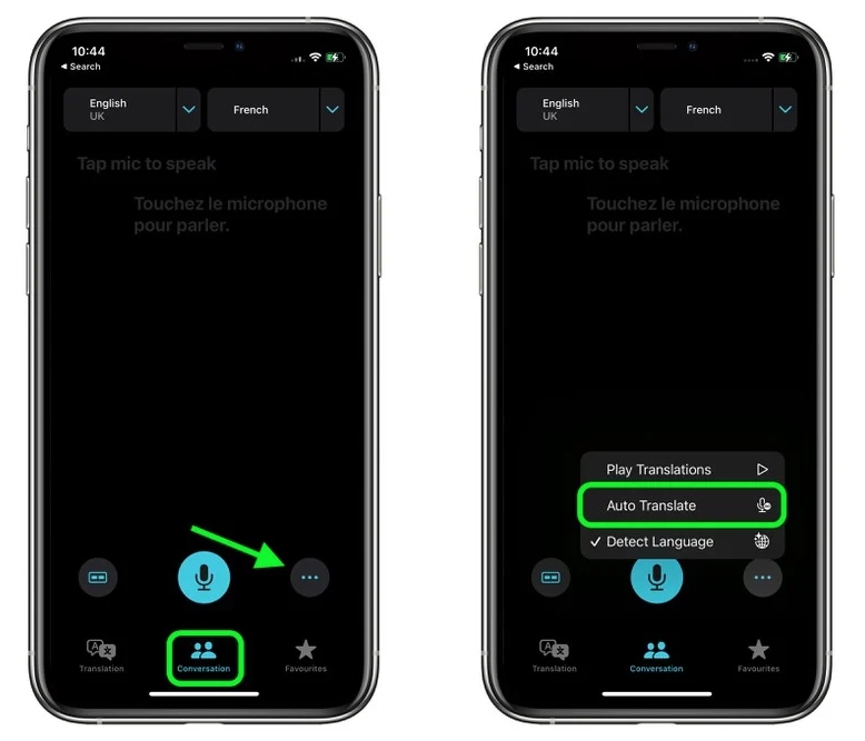 濠江苹果手机维修分享iOS 15 “翻译” App 新改进 