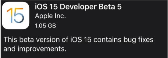 濠江苹果手机维修分享如何升级到iOS15.0 beta5 