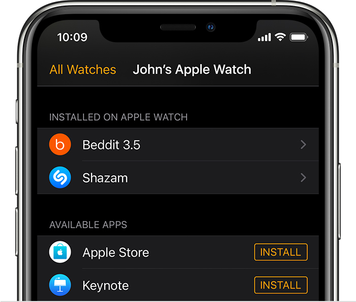 濠江苹果手机维修分享如何在 Apple Watch 上下载应用 