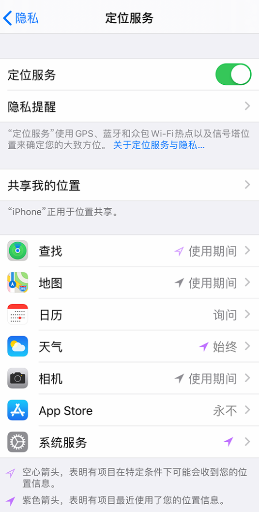 濠江苹果手机维修分享iPhone 状态栏中时间显示为蓝色图标是什么情况 