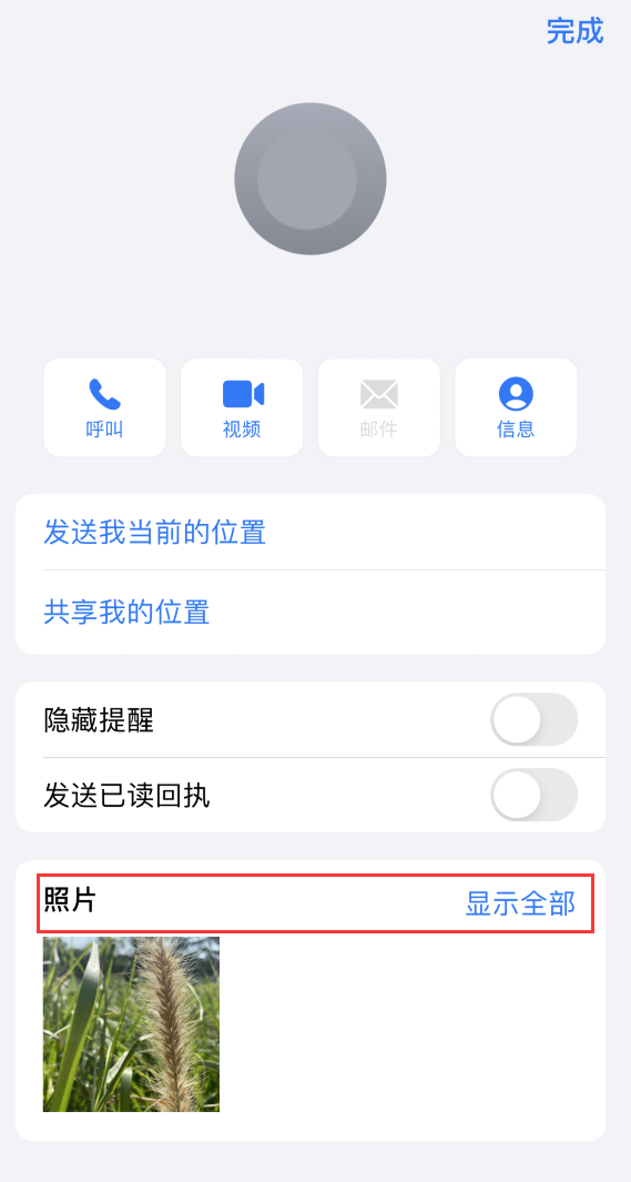 濠江苹果手机维修分享如何快速查找 iMessage 信息中的图片等附件 